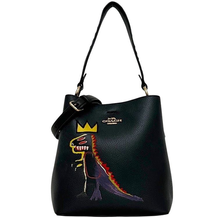 コーチ ショルダーバッグ 2way バッグ 美品 バスキア C6073 COACH
