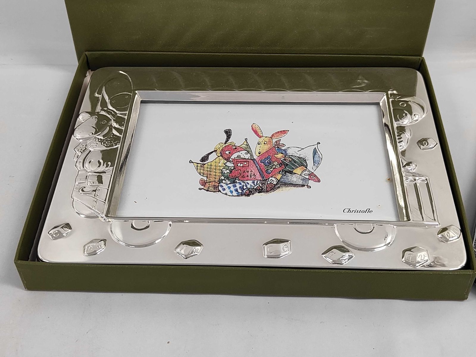 【時間限定値下げ】クリストフル　Christofle チャーリーベア フォト クリストフルChristofle ☆チャーリーベア Christofle時間限定値下げ