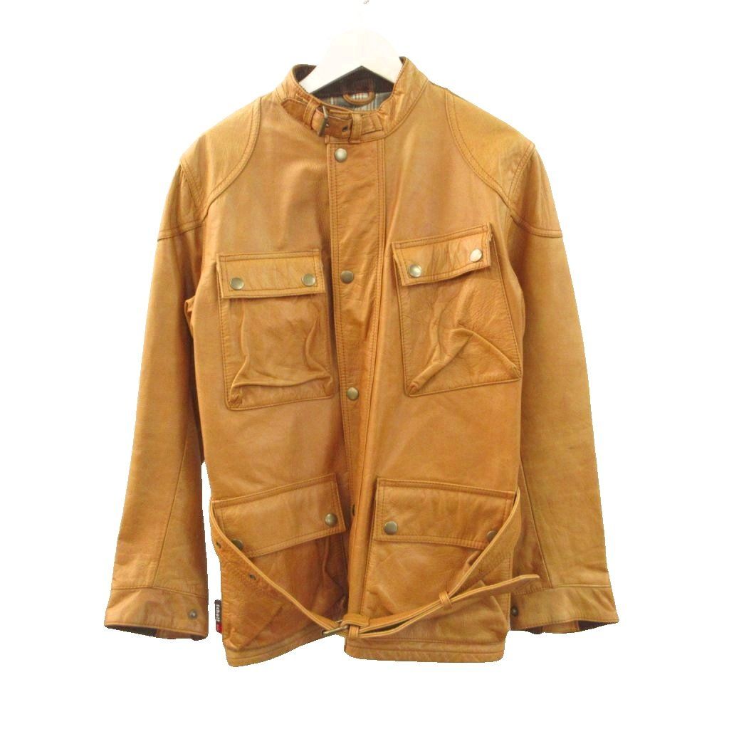 ショット SCHOTT モーターサイクルジャケット レザージャケット アンティークレザー ブラウン M