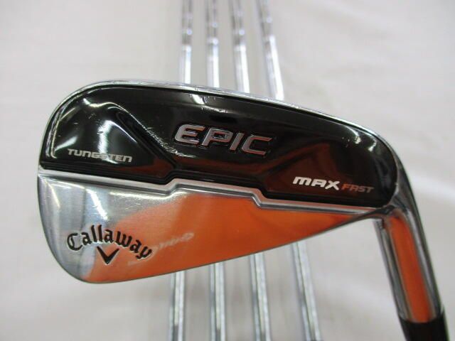 キャロウェイ　EPIC MAX FAST　NSプロ Zelos 7　Sフレックス　アイアンセット　中古　ゴルフドゥ！高松田村店【最短即日発送】