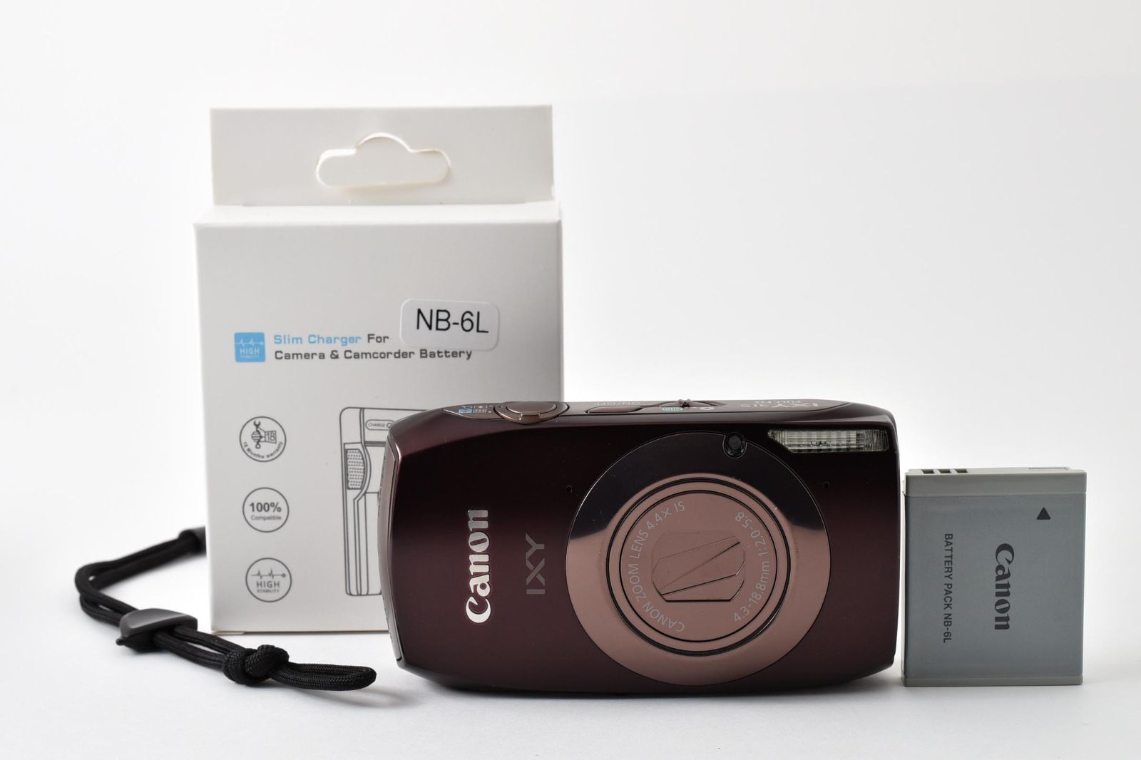 Canon IXY 31S Brown /3362 Works OK Money Back Guarantee