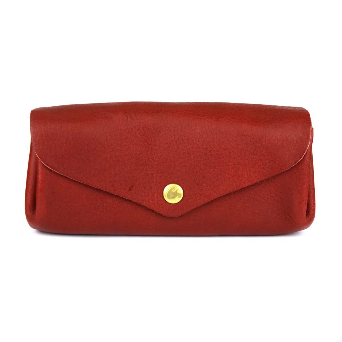 BURGUNDY 長財布 プランプ 広マチ 大容量 PLUMP WALLET 姫路レザー 栃木レザー 日本製 本革 財布 レディース ANCLE CMHM-002 ヌメ革 YKKファスナー フラップ かぶせ プランプ長財布 プランプウォレット