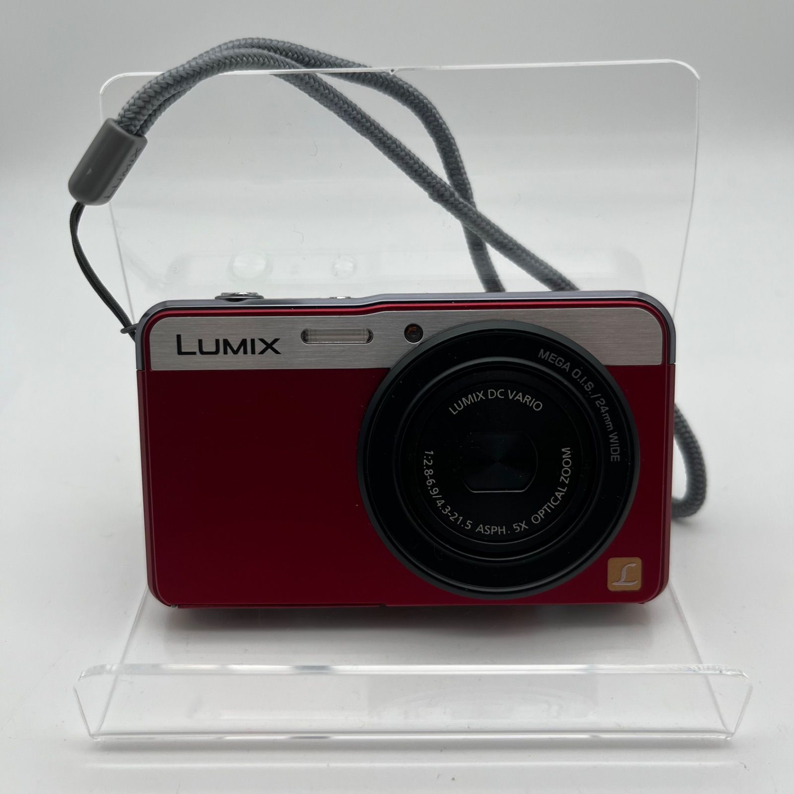 □Panasonic パナソニック コンパクトデジカメ DMC－XS3 レッド 動作