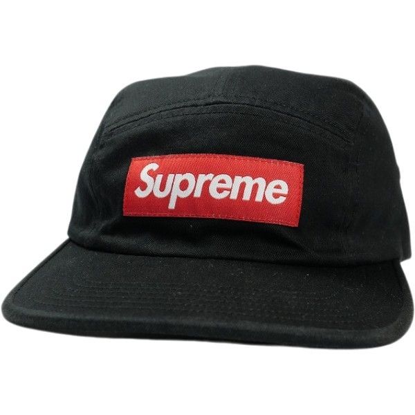Size【フリー】 SUPREME シュプリーム 17AW Washed Chino Camp Cap Black キャンプキャップ 黒赤 【中古品-非常に良い】 30015756 27,655円