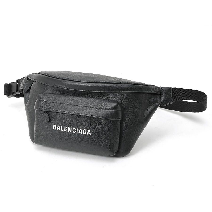 バレンシアガ / BALENCIAGA　エブリディ ベルトバッグ / ボディバッグ　552375　レザー　ブラック 【中古】