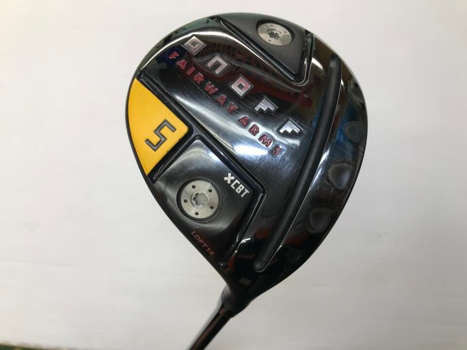 グローブライド　ONOFF FAIRWAY ARMS KURO 2022　18度　TATAKI 60 CBT　Sフレックス　フェアウェイウッド　中古　ゴルフドゥ！厚木店【最短即日発送】 15,570円