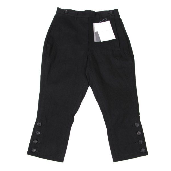 ヨウジヤマモトYohji Yamamoto collections コットンジョッパーズパンツ 黒1
