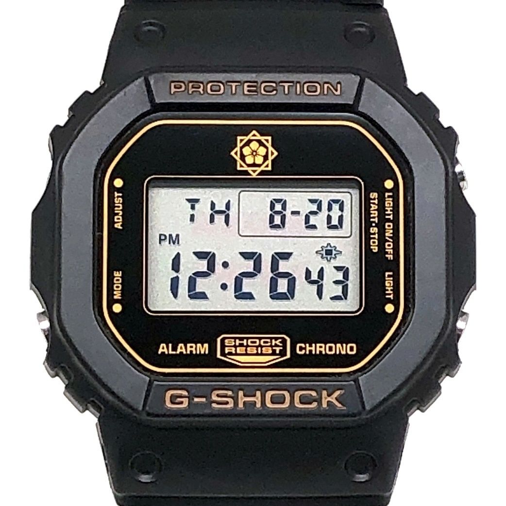 G-SHOCK ジーショック DW-5600VTRYO-1T 坂本龍馬 コラボモデル 限定1000本 家紋 昇り龍 花押 海援隊旗EL 2010年11月発売