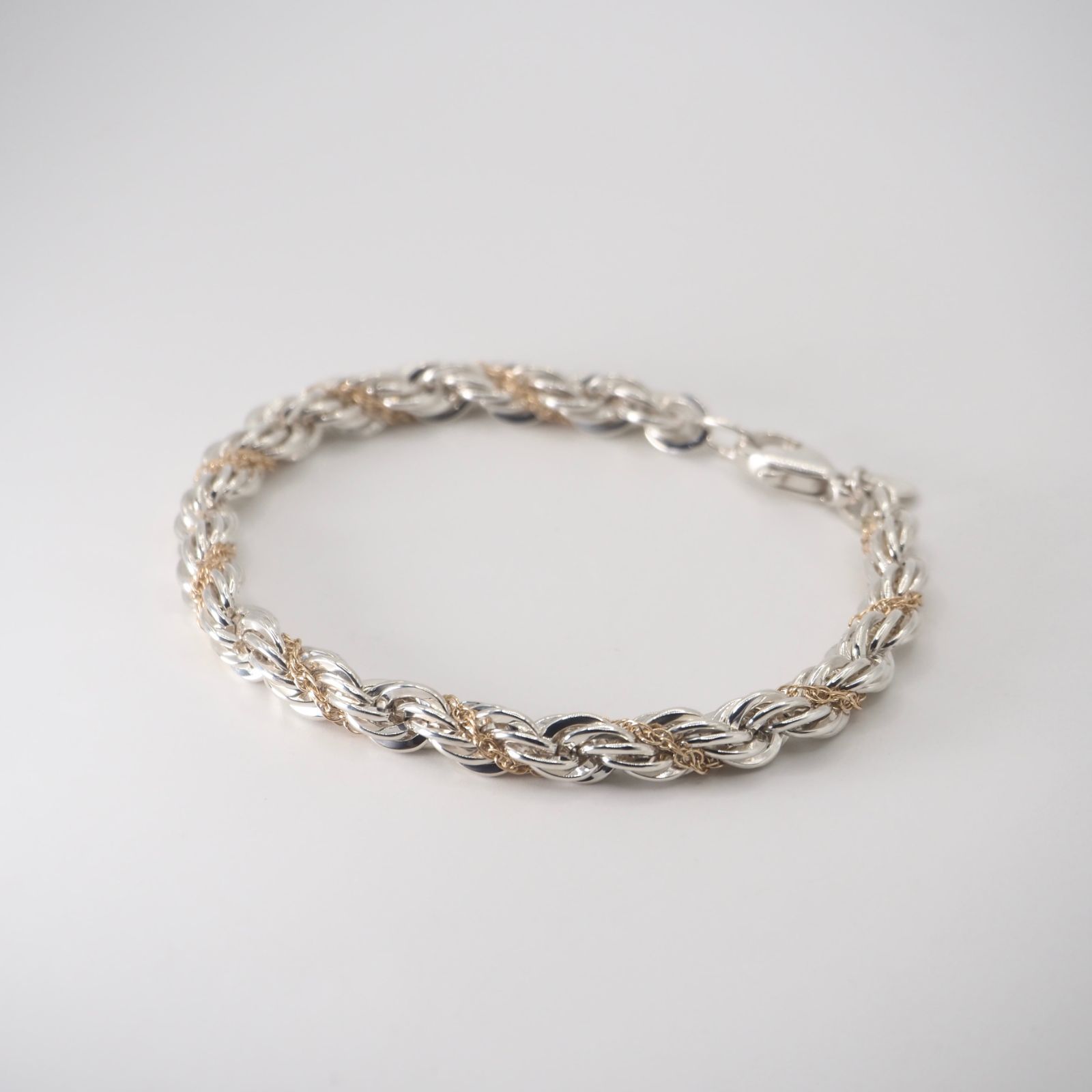 Tiffany&Co. ヴィンテージツイストロープチェーン コンビ ブレスレット