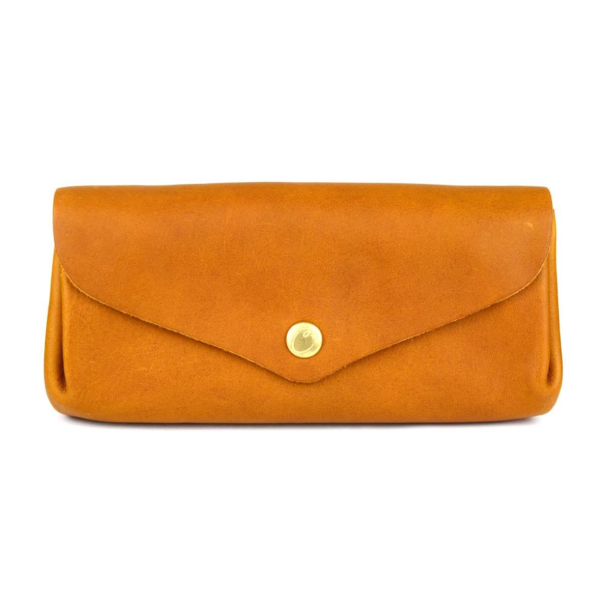 MUSTARD 長財布 プランプ 広マチ 大容量 PLUMP WALLET 姫路レザー 栃木レザー 日本製 本革 財布 レディース ANCLE CMHM-002 ヌメ革 YKKファスナー フラップ かぶせ プランプ長財布 プランプウォレット