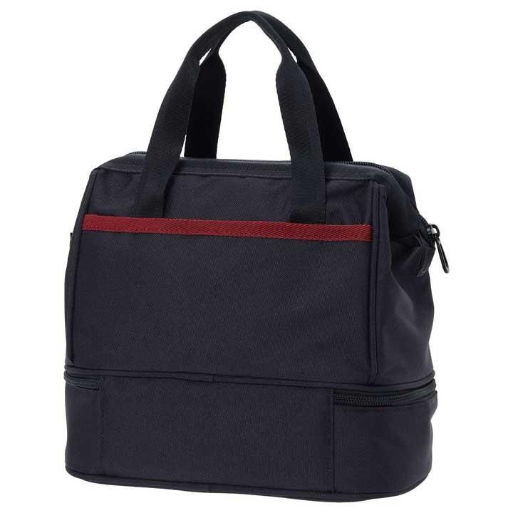 ゴルフ 新品★ルコック★le coq sportif★LG6STT40M 2層式 大開口カートポーチ★ラウンドバッグ★保冷機能★2026★【NV01】ネイビー