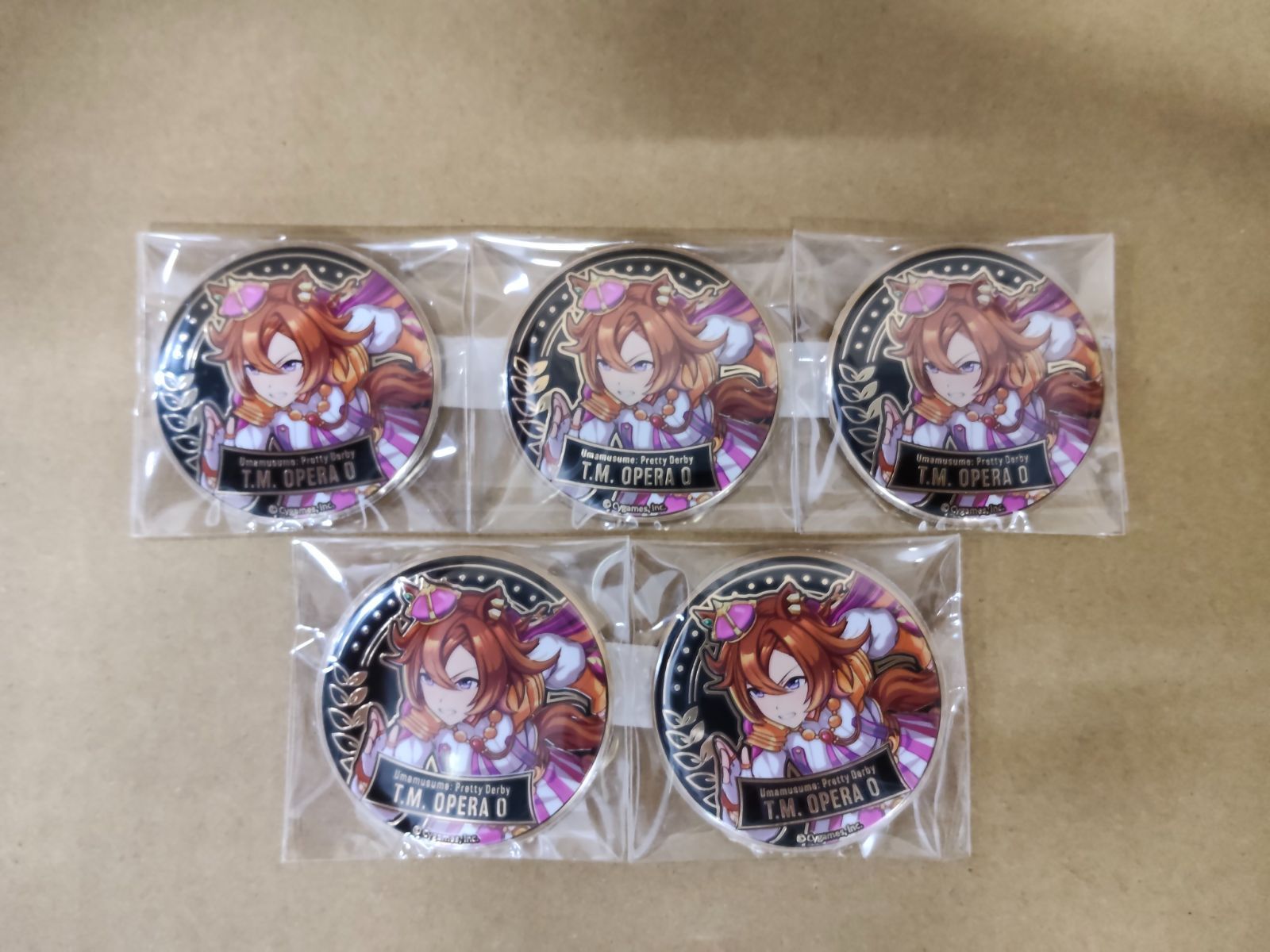 882219ウマ娘 テイエムオペラオー アルティメタルバッジセット