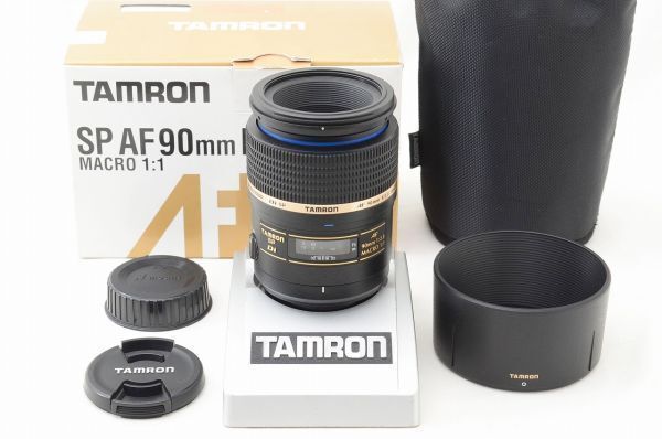 ☆極上美品☆ TAMRON タムロン SP AF 90mm F2.8 Di MACRO 272EII 元箱 付属品 Nikon用 ♯26081701