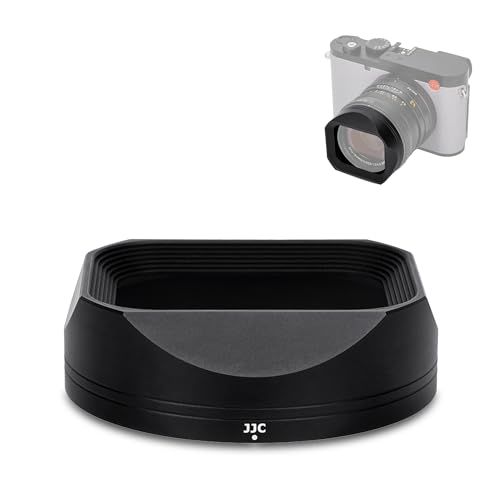 JJC ねじ込み式 メタルスクエアレンズフード ライカ Leica Q3 / Q3 43 / Q2 用 マクロ撮影可能 純正の49mm保護フィルターとレンズキャップ 装着可能 Leica Q3 Q3-43 カメラアクセサリーym 48c598e1 7,037円