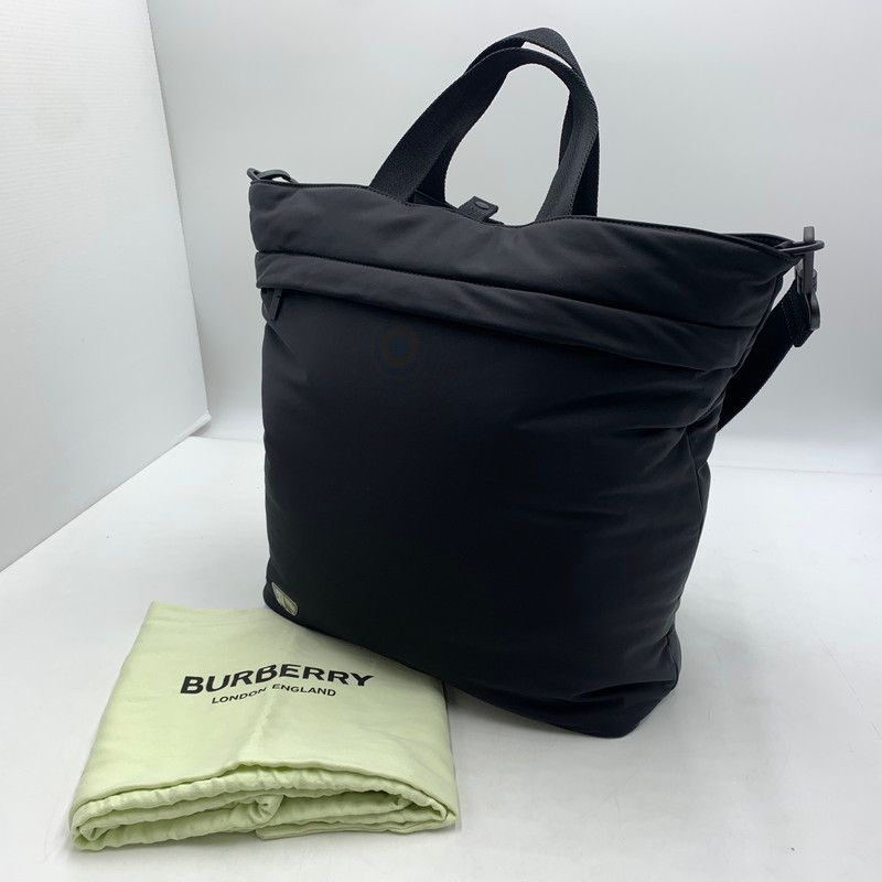【中古品】 BURBERRY バーバリー ２WEY TOTE BAG SHIELD N/S NYLON 81025151 トートバッグ シールド N/S ナイロン カバン 【180-260822-ss-07-teih】
