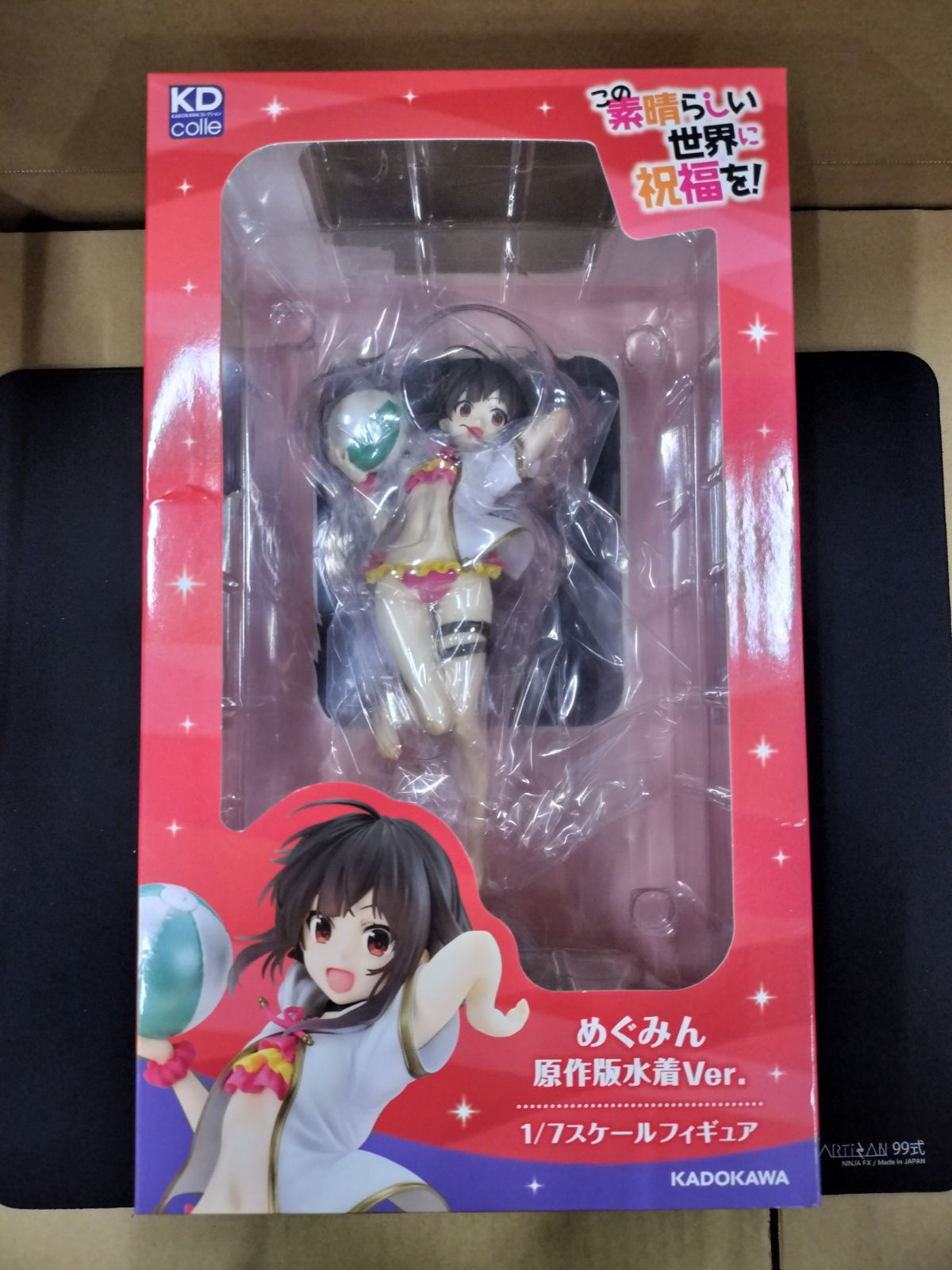 H882202【未開封品】KADOKAWA KDcolle めぐみん 原作版水着Ver. 1/7
