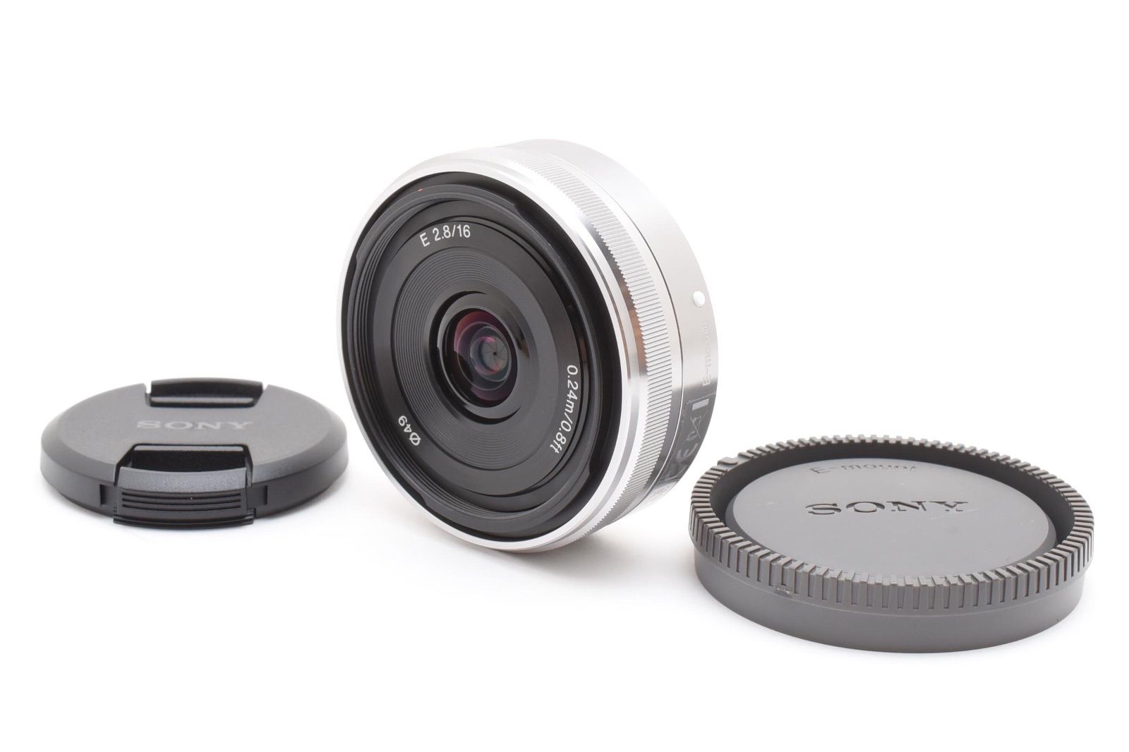 ★美品★ SONY ソニー E 16mm F2.8 SEL16F28 広角単焦点 パンケーキ レンズ Eマウント ＃4409 6,399円