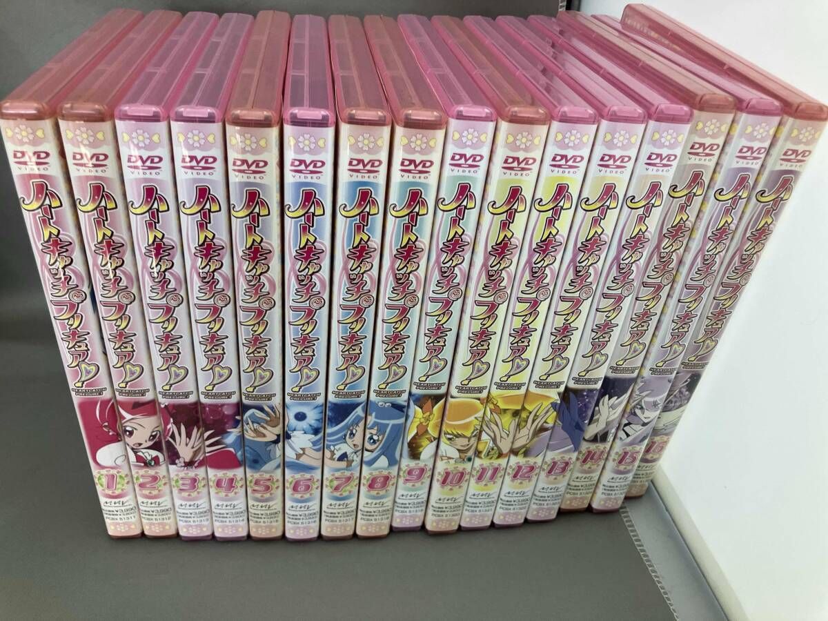 DVD 【※※※】[全16 巻セット]ハｰトキャッチプリキュア! 1~16