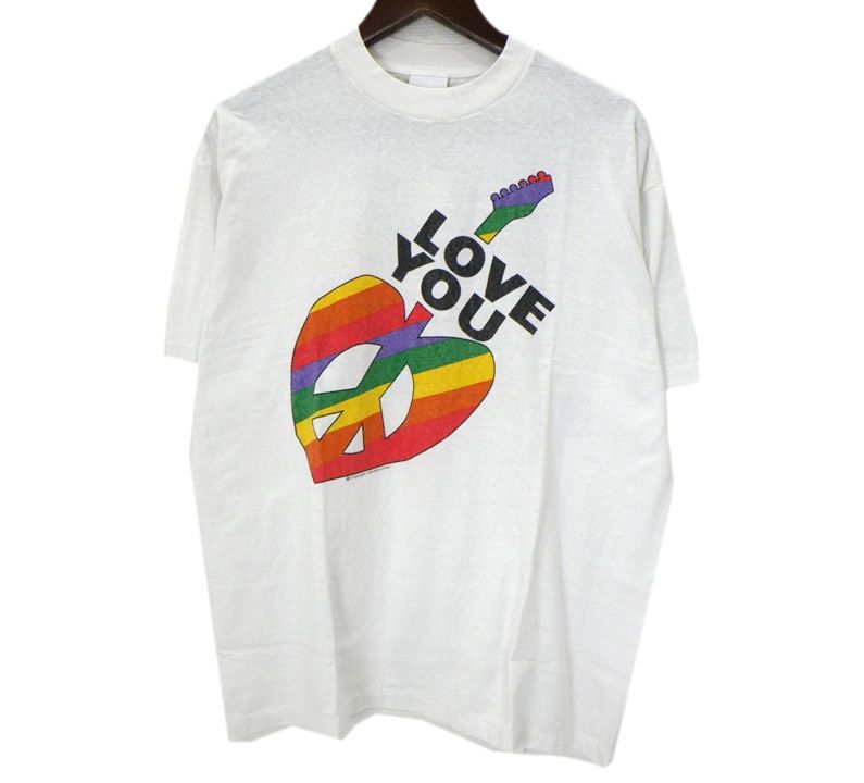 レディメイド READY MADE 【 RE CO WH 00 00 274 】 ピース プリント 半袖 Tシャツ　52657 15,620円