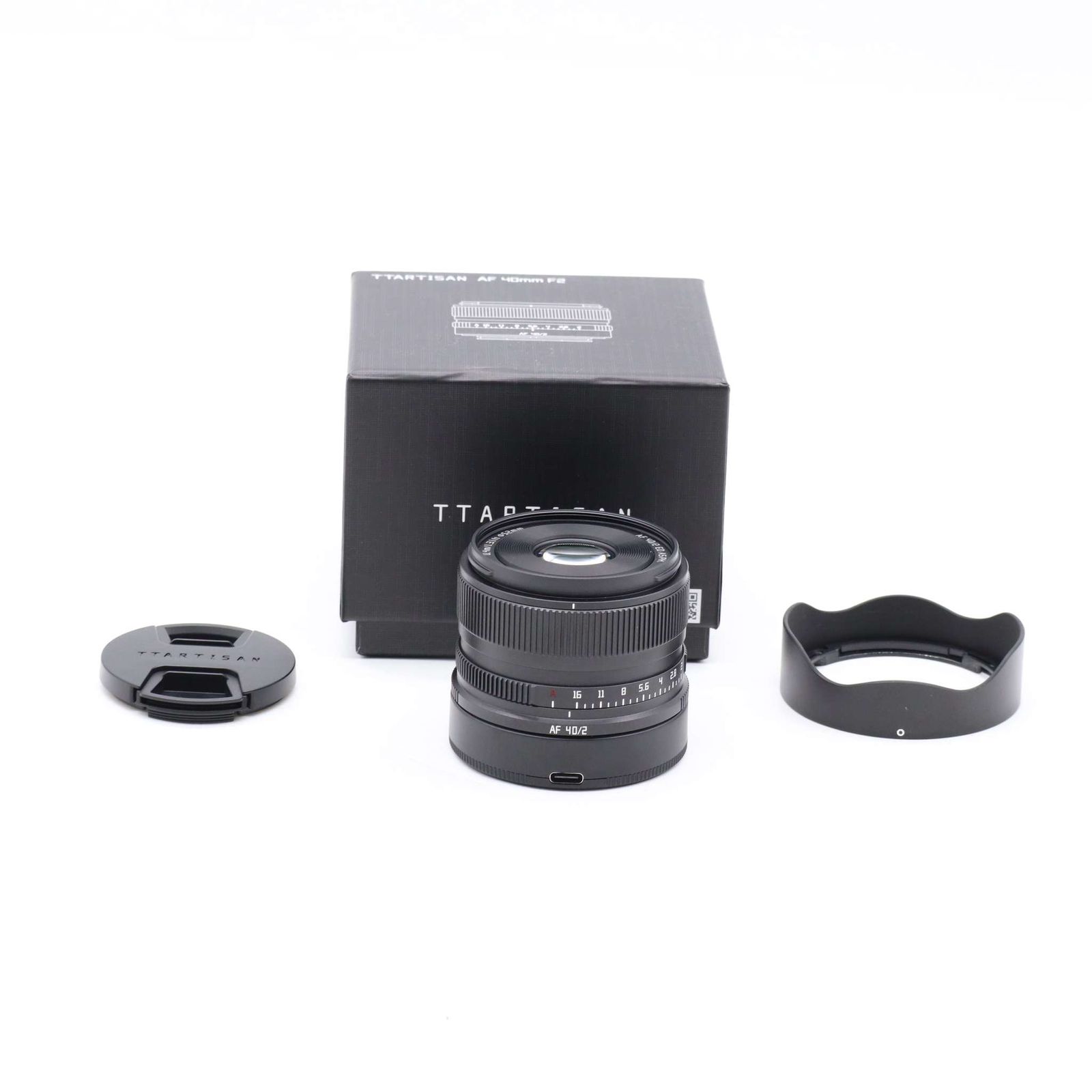 ほぼ新品★ 銘匠光学 (めいしょうこうがく) TTArtisan AF 40mm F2（ライカSL/TL用） ブラック #1631