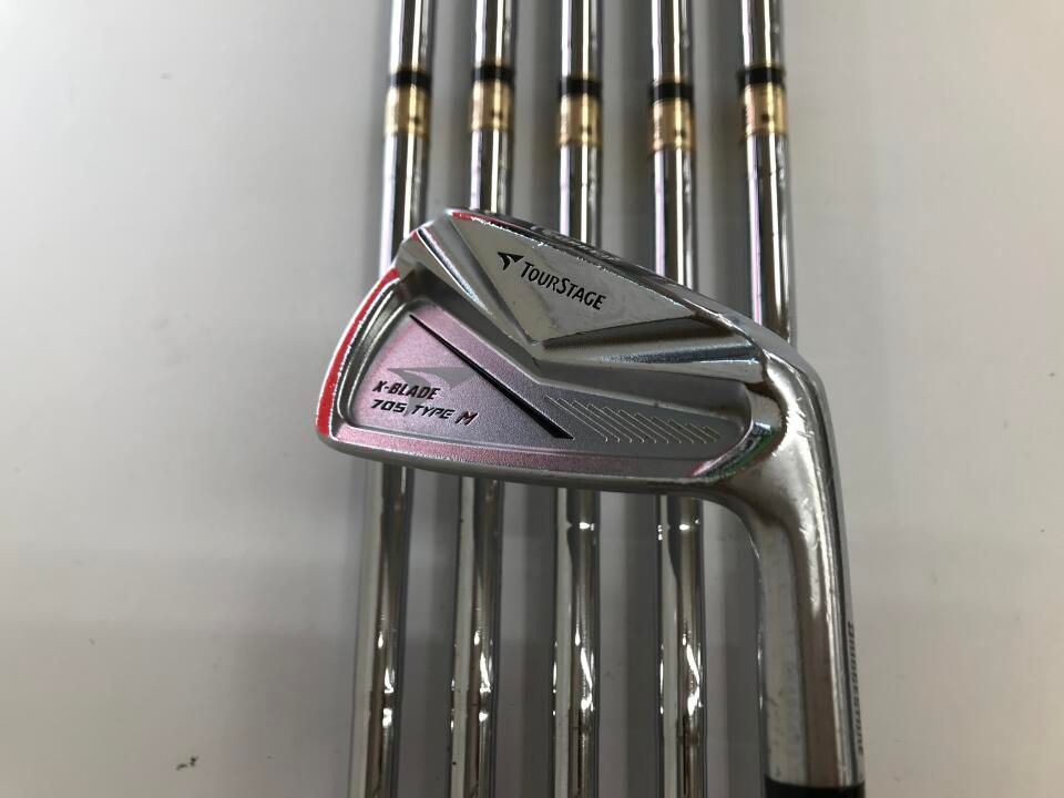ブリヂストン　ツアーステージ X-BLADE 705 TYPE M　ダイナミックゴールド　S200フレックス　アイアンセット　中古　ゴルフドゥ！水戸店【最短即日発送】