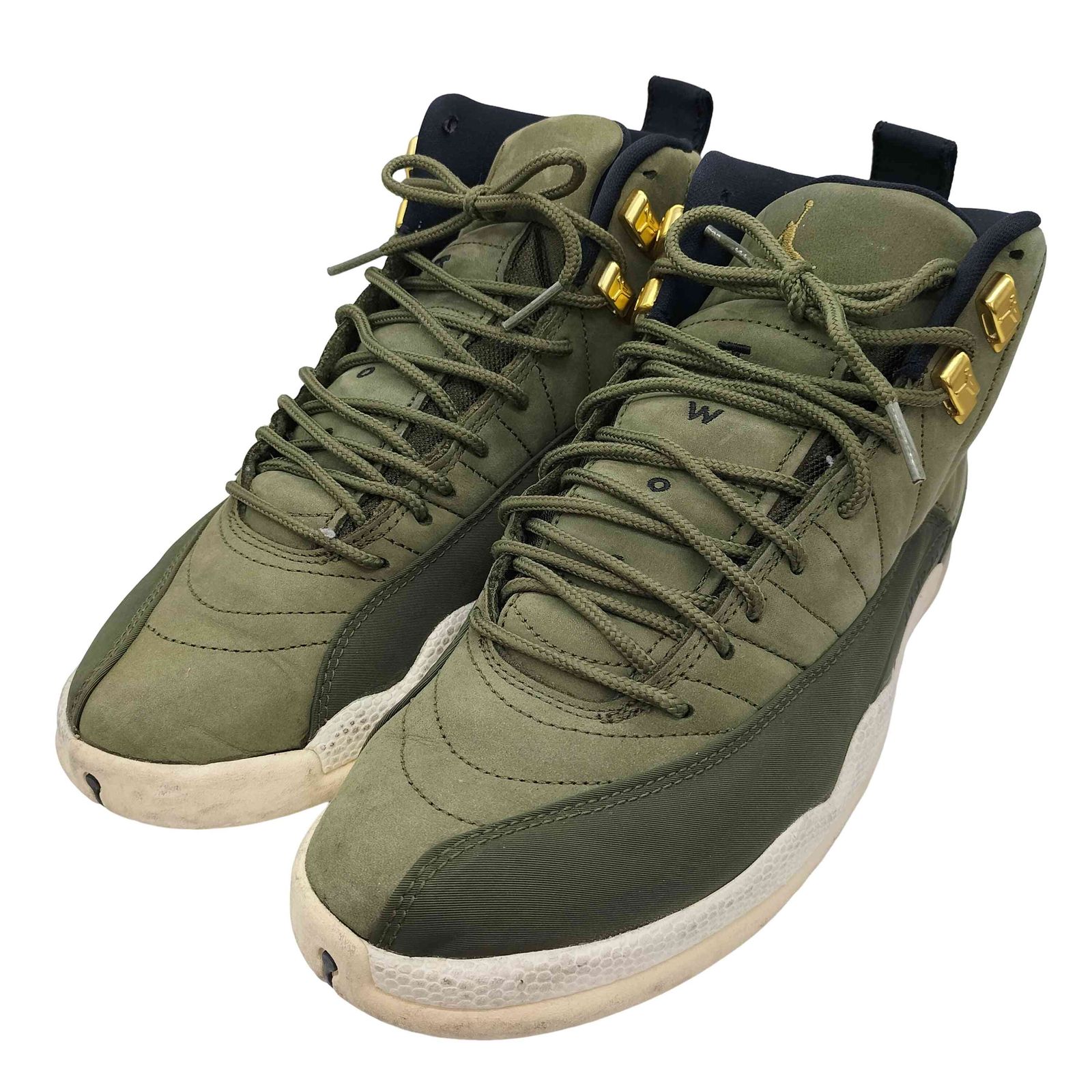 ジョーダンブランド JORDAN BRAND Air Jordan12 Olive Canvas オリーブグリーン メンズ JPN：26.5