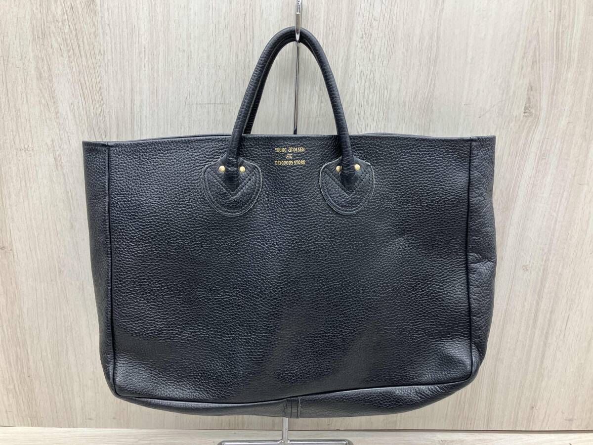 通年 YOUNG&LSEN The DRYGOODS STORE ヤングアンドオルセン トートバッグ ブラック 6,997円