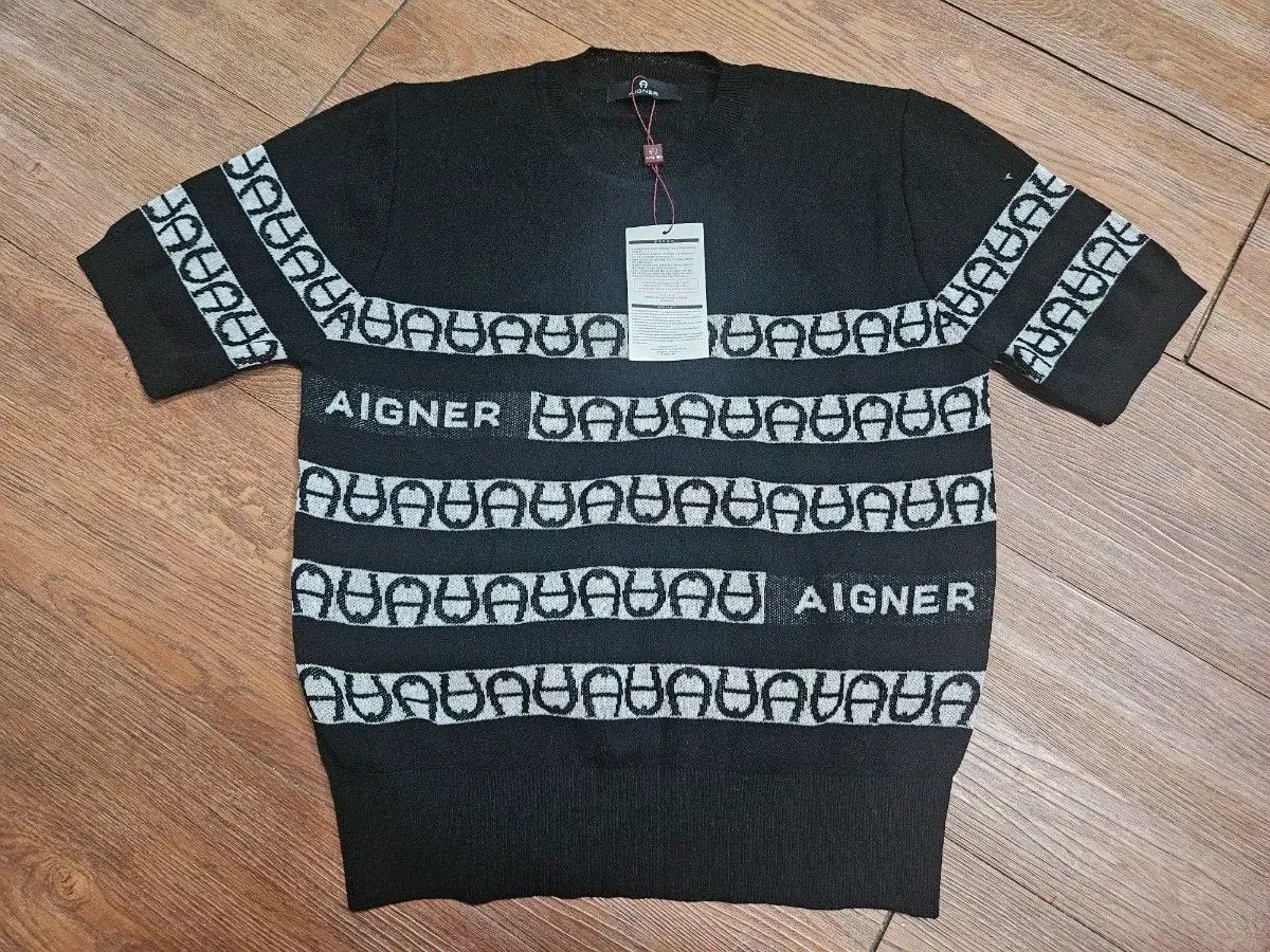 新品) アイグナー パータン ニット ブラック 出品