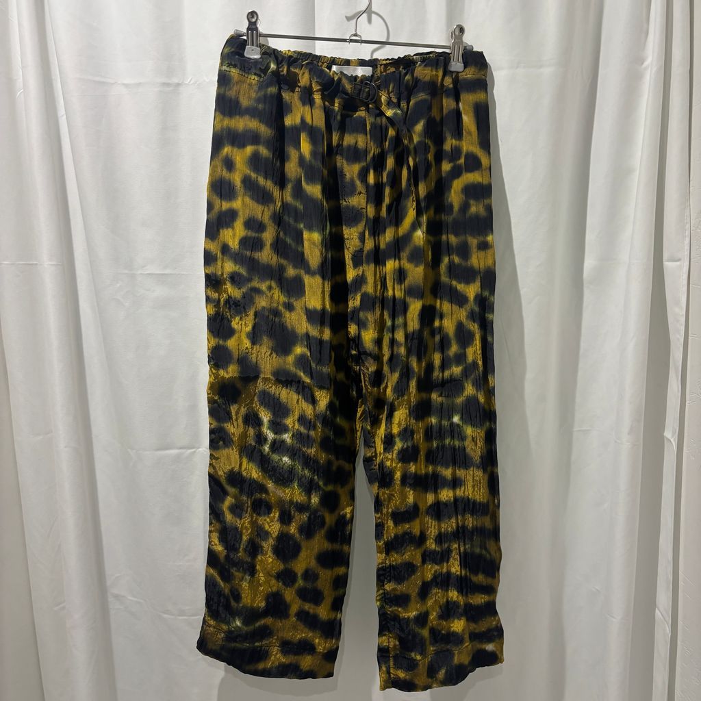 Christian Wijnants クリスチャン ワイナンツ 23Pre Fall Paney Leopard print pants パンツ マルチカラー size:34【中目黒B08】