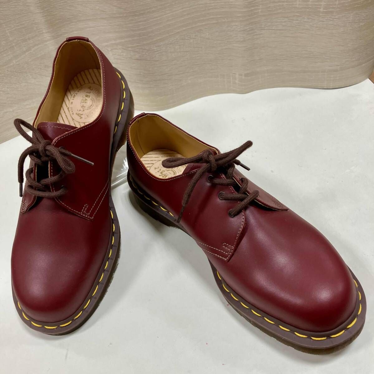 Dr.Martens/その他ドレスシューズ/1461 28cm ドクターマーチン 3ホール オックスブラッド　英国製