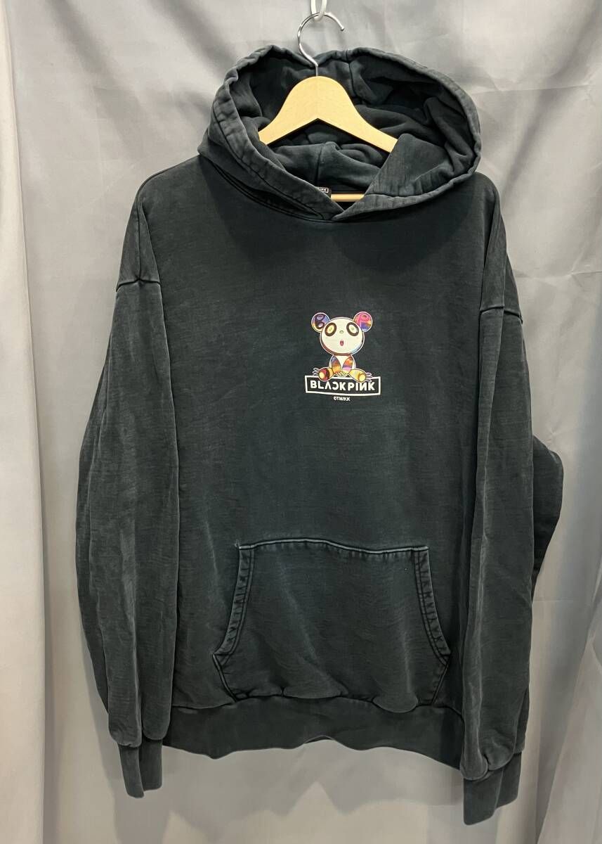 ★ MURAKAMI TAKASHI ムラカミ タカシ パーカー サイズ L ブラック 通年