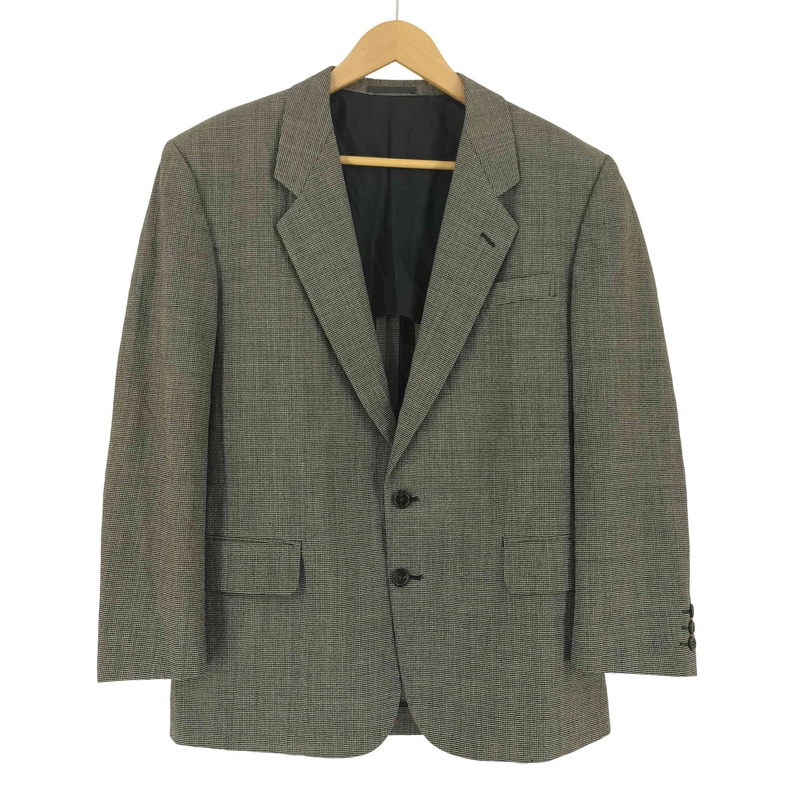 コムデギャルソンオム COMME des GARCONS HOMME 90s 93SS 田中オム 金文字タグ ウール 背抜き 2B テーラードジャケット メンズ S