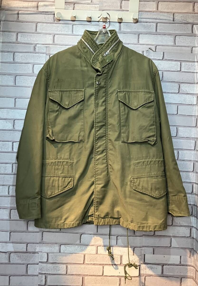 M-65 60s 1st アルミジップ エポレット無し S/S Sサイズ