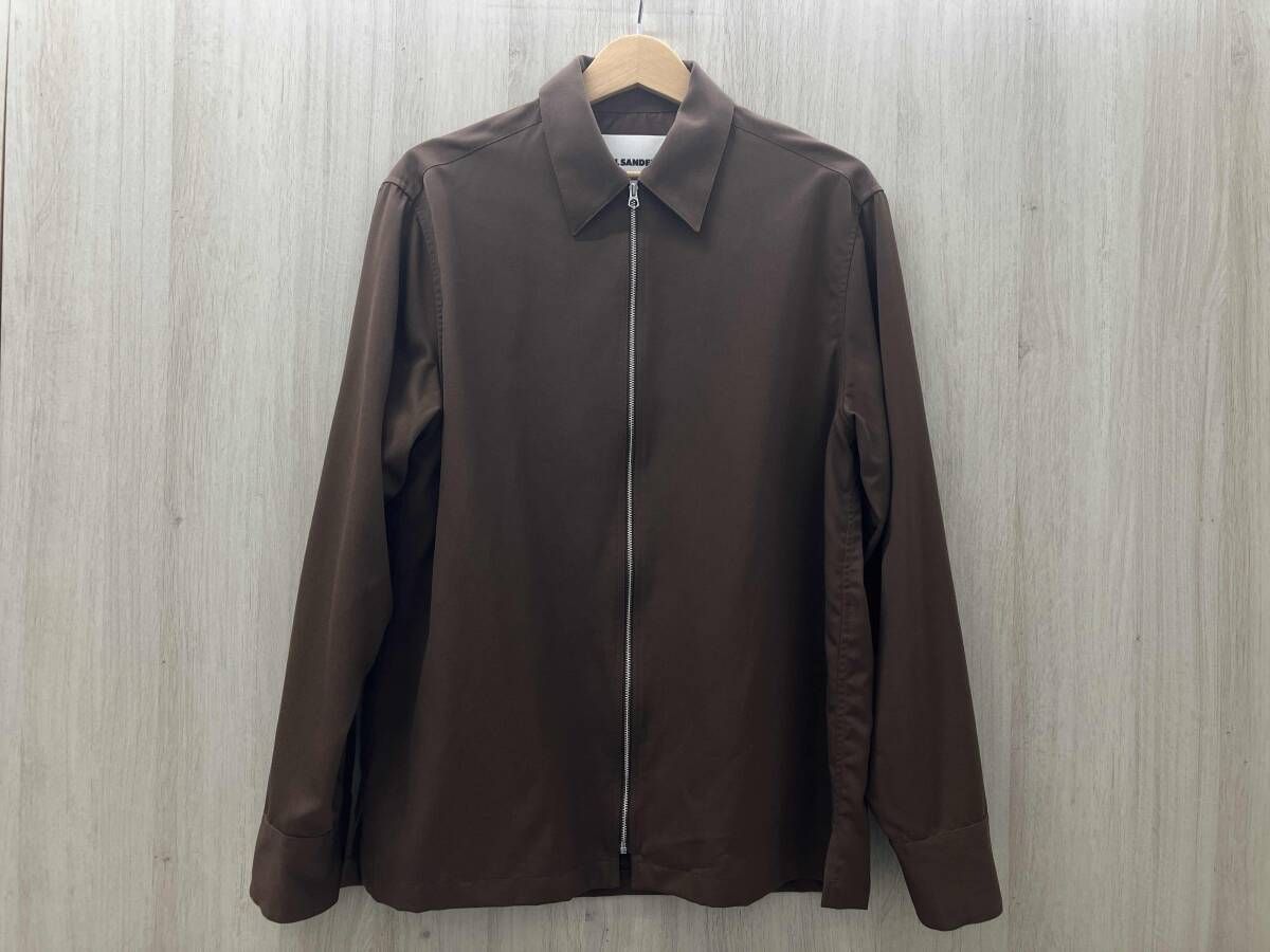 JIL SANDER ジップアップ ジャケットブラウン サイズ44 43,472円