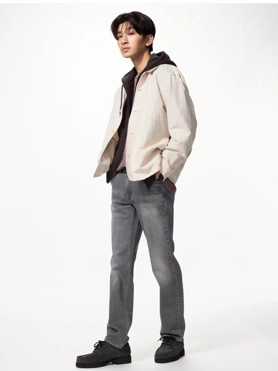 UNIQLO（ユニクロ）スリムストレートジーンズ 485625 30サイズ