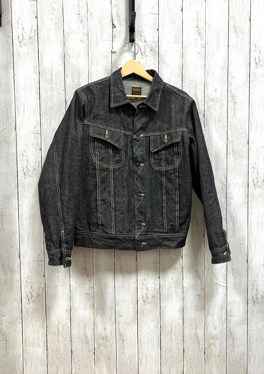 STUDIO D'ARTISAN/Gジャン（デニムジャケット）／ウエスタンデニムジャケット／D4557/1ンディゴ/サイズ36/ステジオダルチザン