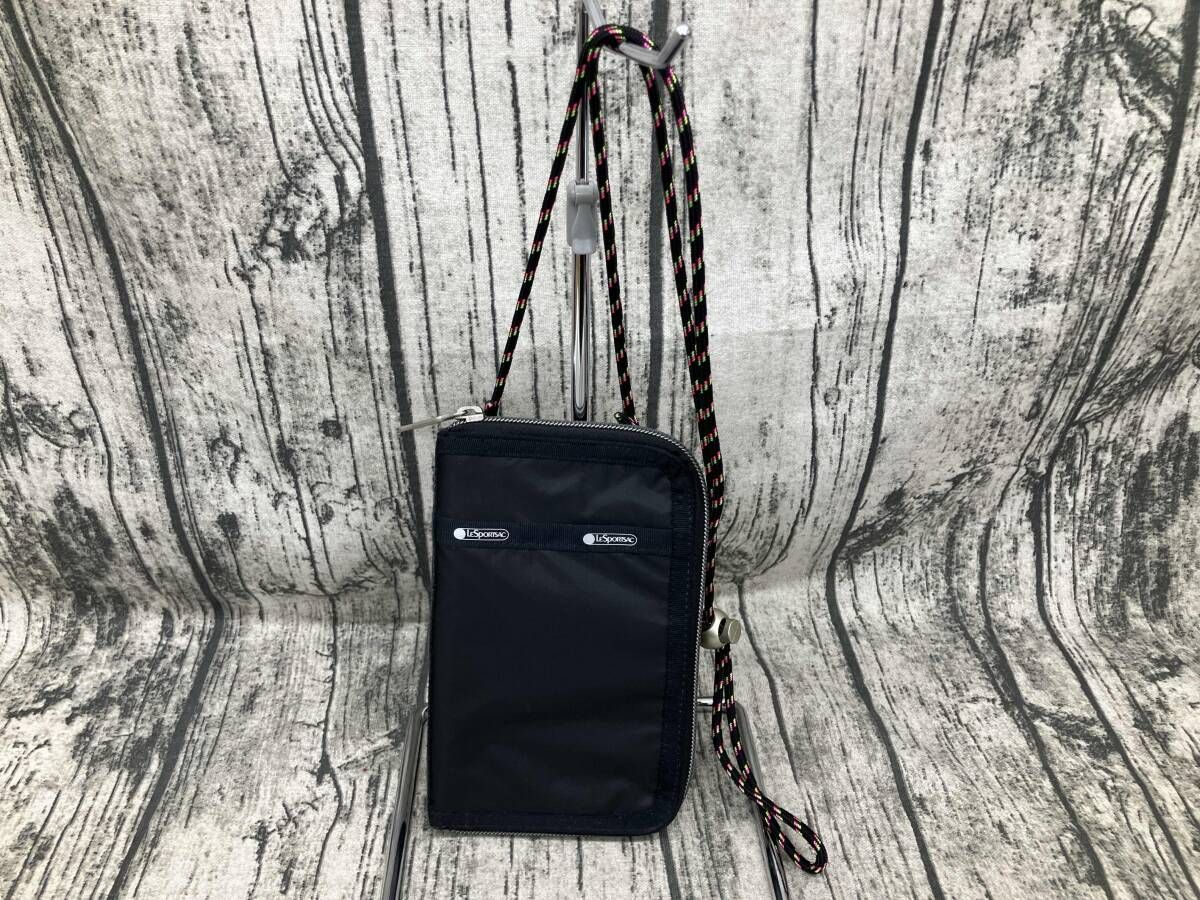 LeSportsac レスポートサック 大草直子コラボ クロスボディバッグ ブラック