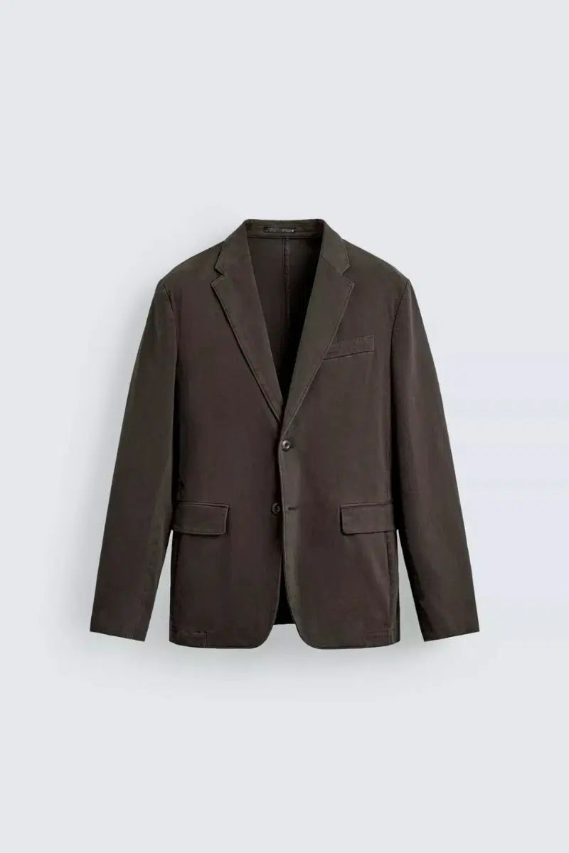 ZARA ウォッシュド エフェクト スーツ ブレーザー 48