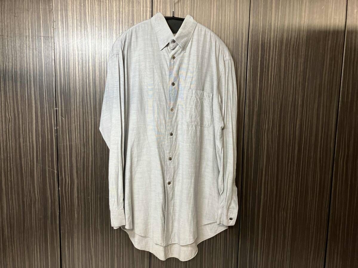 Y's for men プレーンシャツ 99aw Sサイズ MN-B14-203 ワイズフォーメン ヨウジヤマモト