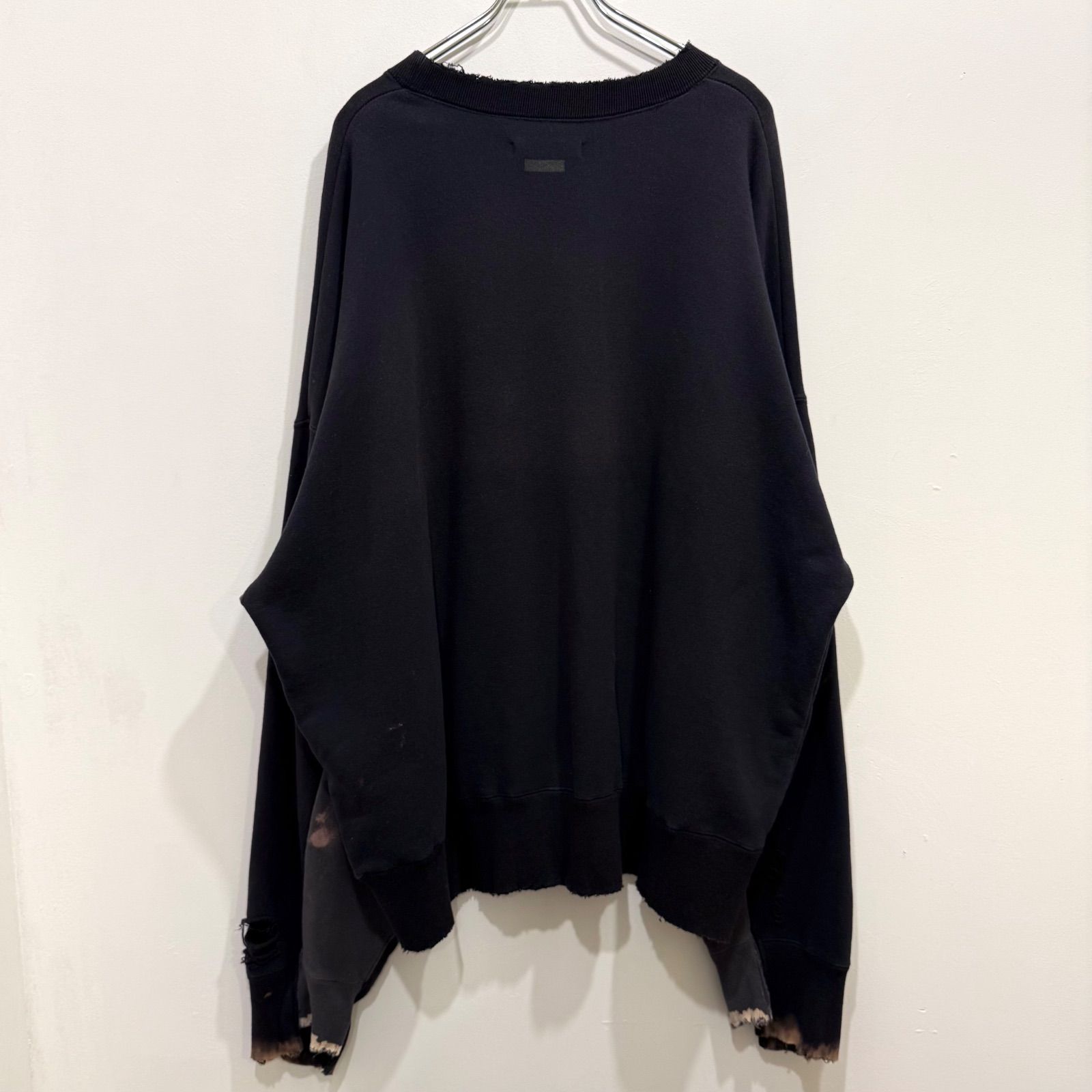 stein シュタイン 22AW OVERSIZED REBUILD SWEAT LS スウェット