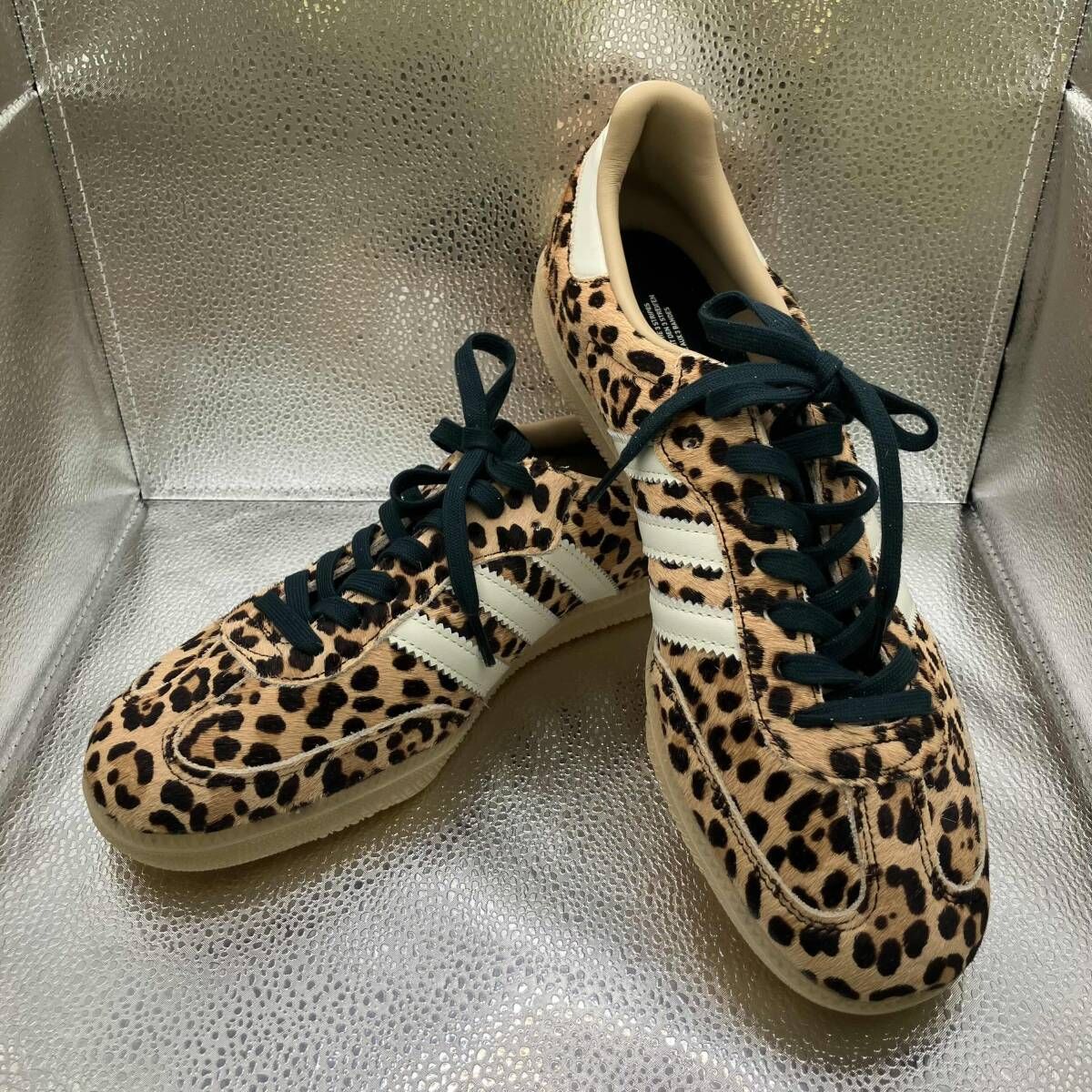 adidas スニーカー SAMBA OG W ハラコ KI6674 サイズ29 レパード アディダス