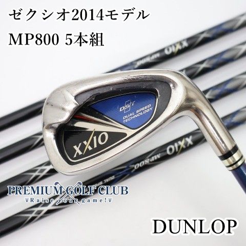 【中古】[Cランク] アイアンセット ダンロップ ゼクシオ2014モデル/MP800 5本組/SR/27[4938] 14,738円