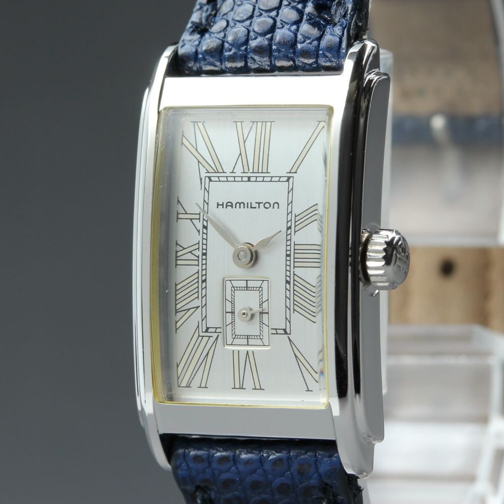【稼働品】 HAMILTON Ardmore 6267 シルバー シルバー スモールセコンド 純正ブレス クオーツ レディース 腕時計 #17785