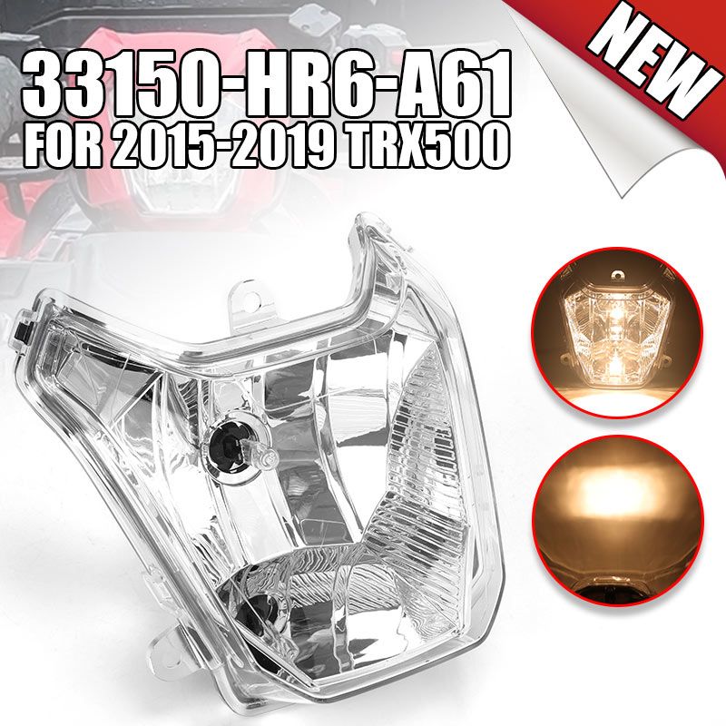 フォアマン ルビコン 500/520 TRX500/520 用 ヘッドライト 4000K
