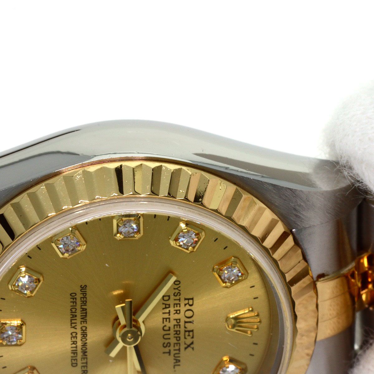 ROLEX ロレックス 79173G デイトジャスト 腕時計 SS SSxK18YG K18YG レディース [中古]