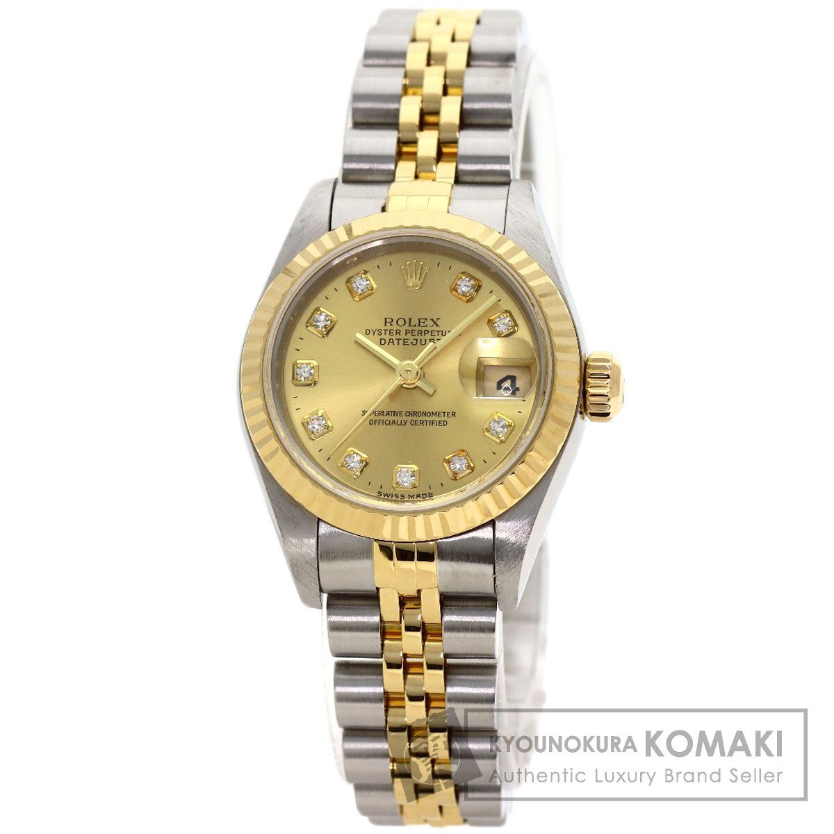 ROLEX ロレックス 79173G デイトジャスト 腕時計 SS SSxK18YG K18YG レディース [中古]