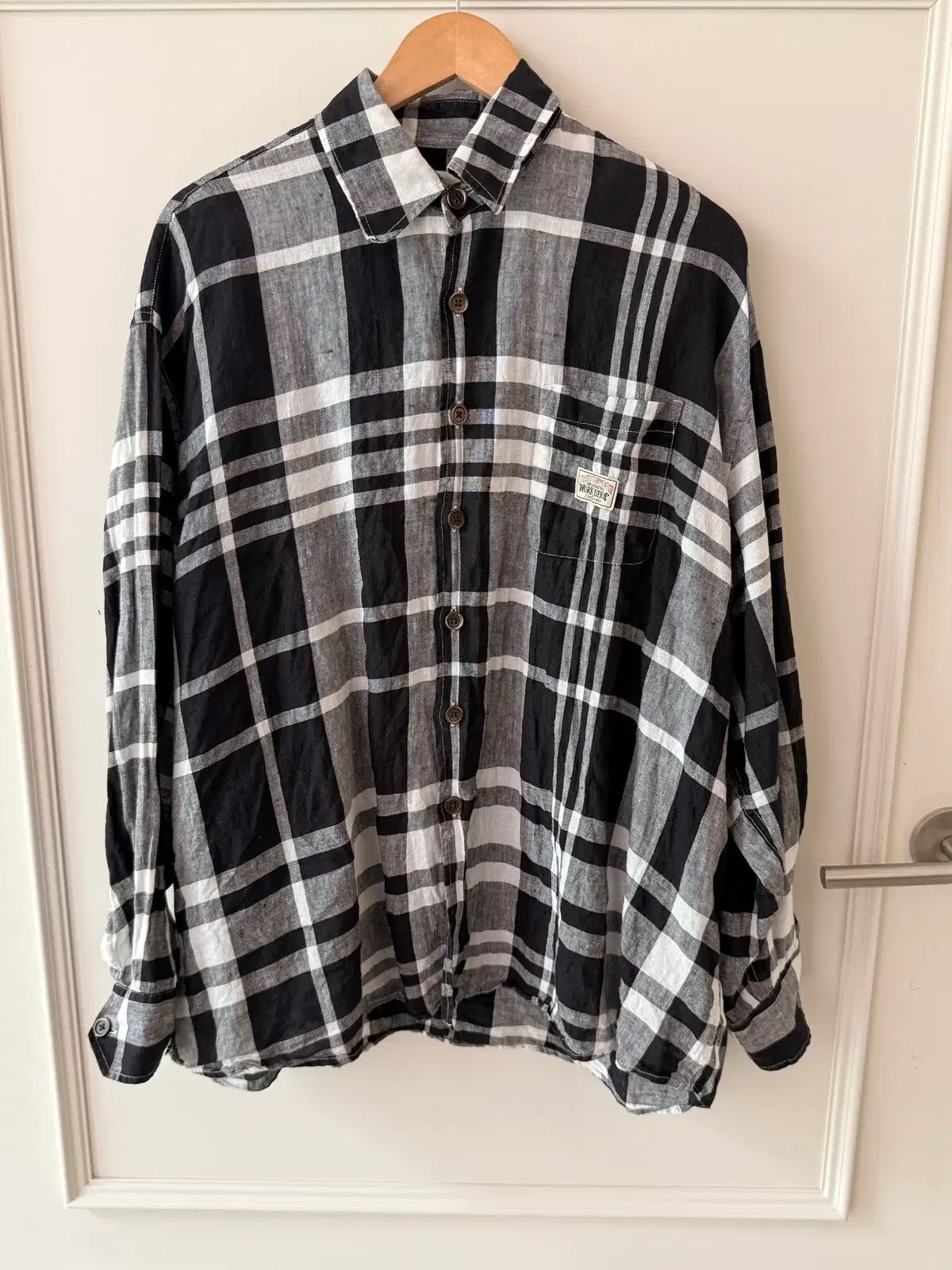 STUSSY（ステューシー） OUR LEGACY（アワーレガシー） ワークショップ ボロード CHECK（チェック） リネン シャツ ボールド 31,023円