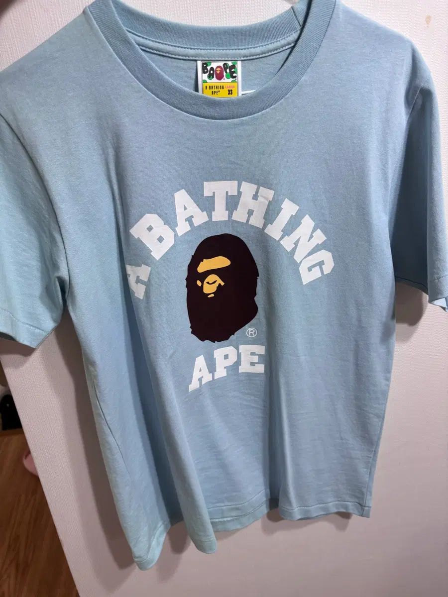 A BATHING APE アベイシングエイプ 半袖 ブルー