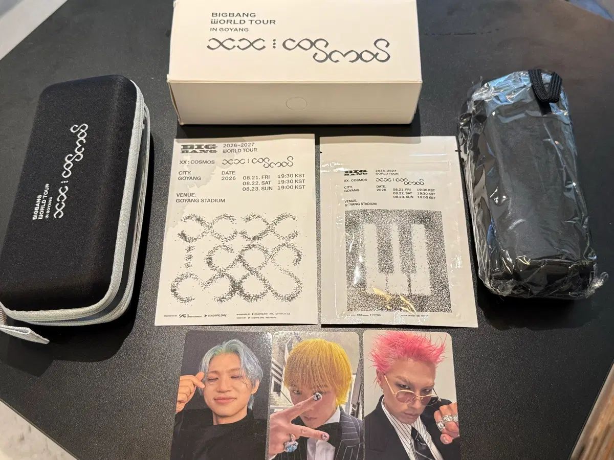 BIGBANG 2026年 コンサート メンバーシップキット (VIP 傘 トレカ3枚 クールティッシュ) 7,082円