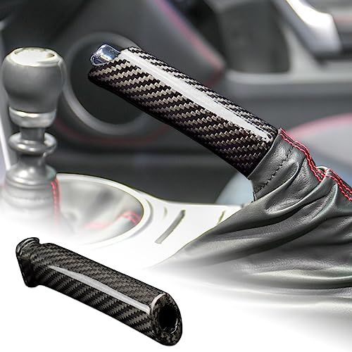 AIRSPEED トヨタ 86 ZN6 スバル BRZ ZC6 2013-2020専用 アクセサリー 内装 パーツ カーボンファイバー製 グリップハンドルレバー ブレーキカバー Subaru BRZ Toyota 86 傷防止 おしゃれ カス e4e47dd8